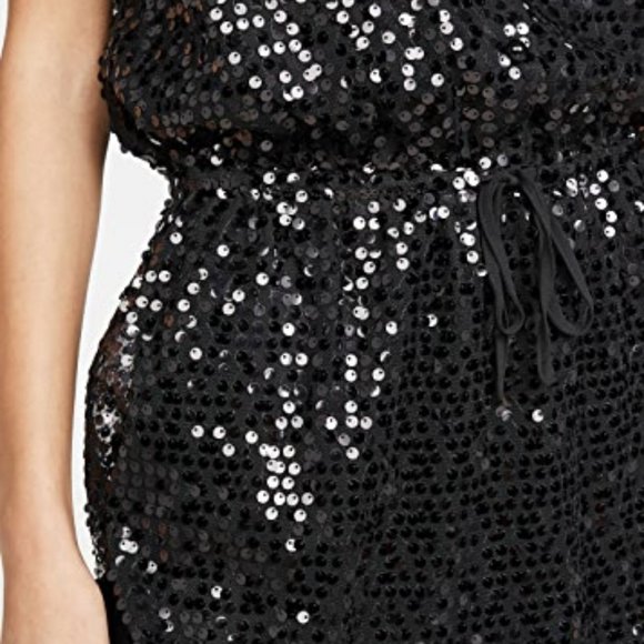 Rebecca Minkoff black sequin Hailey dress - small - Picture 3 of 3